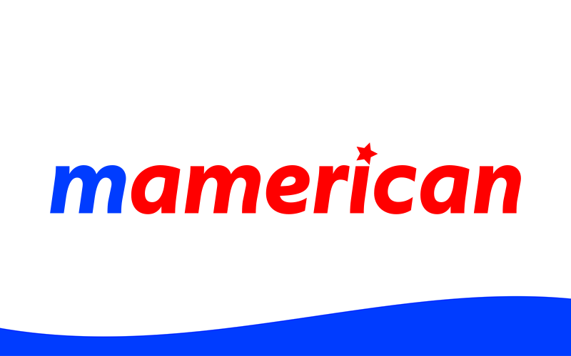 mamerican social card.